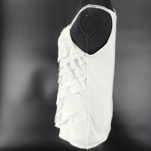 White House Black Market Multi-Layered Multi-Textured 3-String Tank Size S - Picture 6 of 10